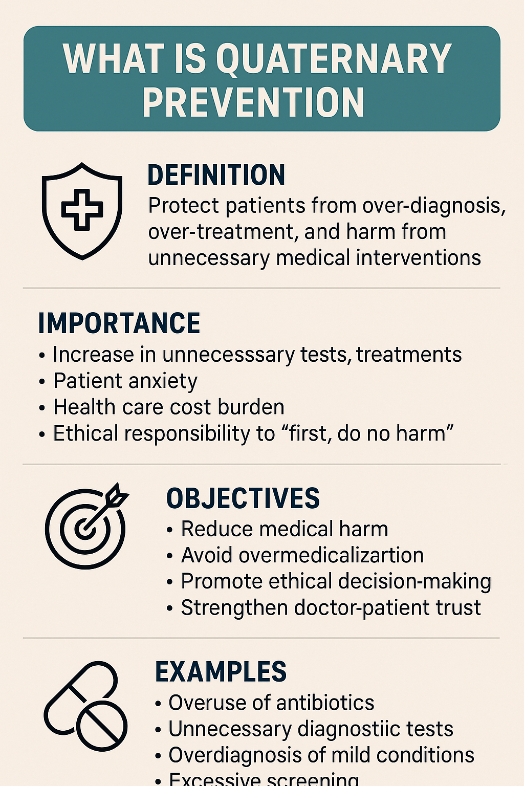 Quaternary prevention