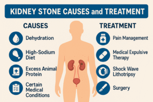 Kidney stone causes and treatment